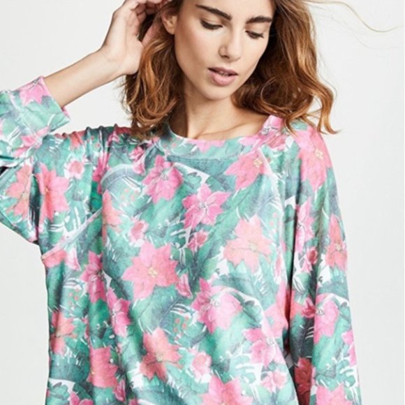 Wildfox Island Holiday Sommers Sweatshirt Size S NWT - Picture 1 of 16